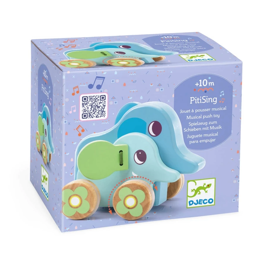Musical pushing toy, Djeco