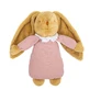 Iepure zornaitoare 19 cm - Roz vintage - Trousselier