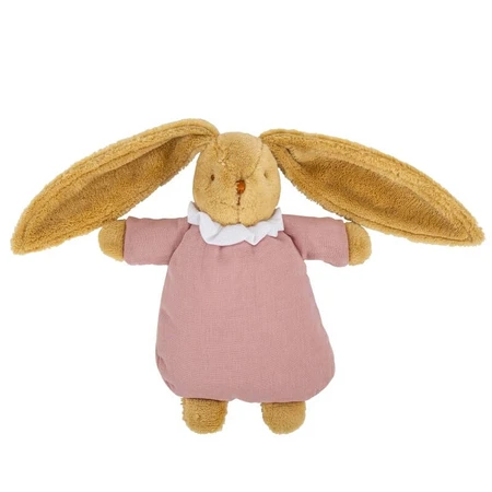 Iepure zornaitoare 19 cm - Roz vintage - Trousselier
