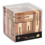 Flexi-cub bamboo 3D logic puzzle game