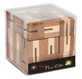 Flexi-cub bamboo 3D logic puzzle game