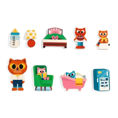 Puzzle en bois Home, Djeco