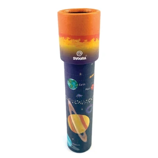 Rotating kaleidoscope of planets