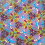 Rotating kaleidoscope of planets