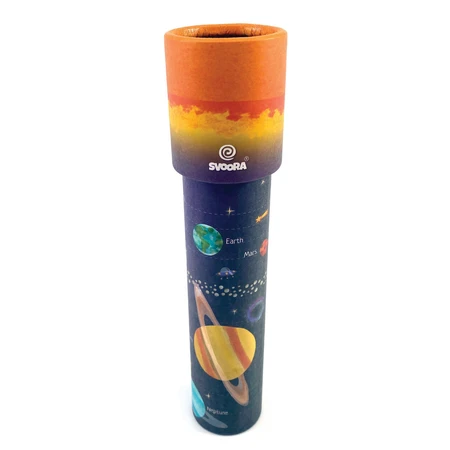 Rotating kaleidoscope of planets