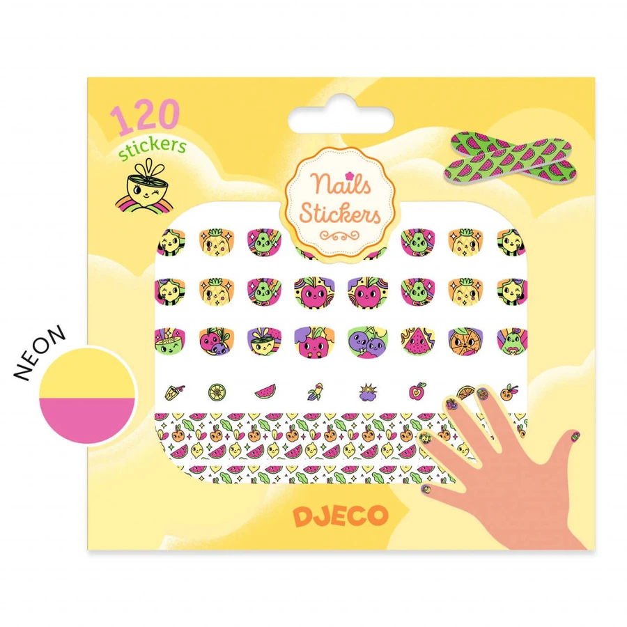 Autocollants pour ongles, Djeco
