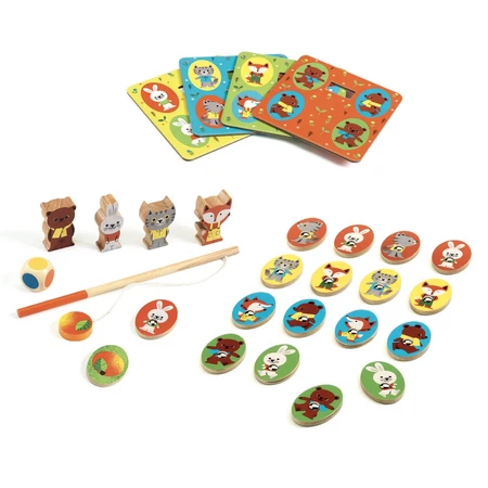 Jeu éducatif LudoWood 4 jeux, Djeco