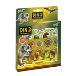 Juego de pegatinas de dinosaurios