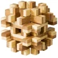 Logikspiel IQ Holz Bambus Bambus Magische Blöcke 3d puzzle