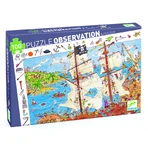 Puzzle de observación Djeco Piratas