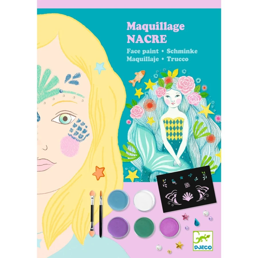 Set de maquillage aux couleurs nacrées, Djeco