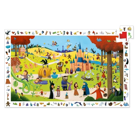 Djeco observation puzzle, Famous stories