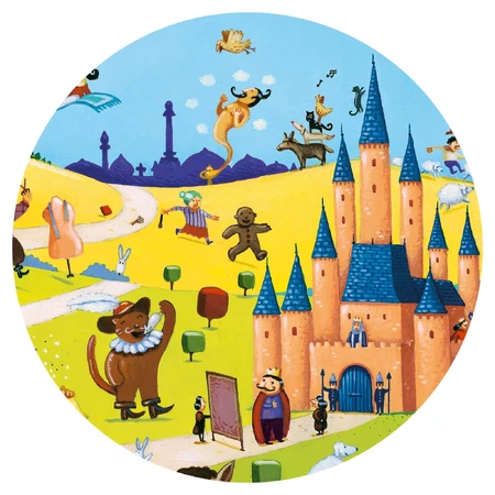 Djeco observation puzzle, Famous stories