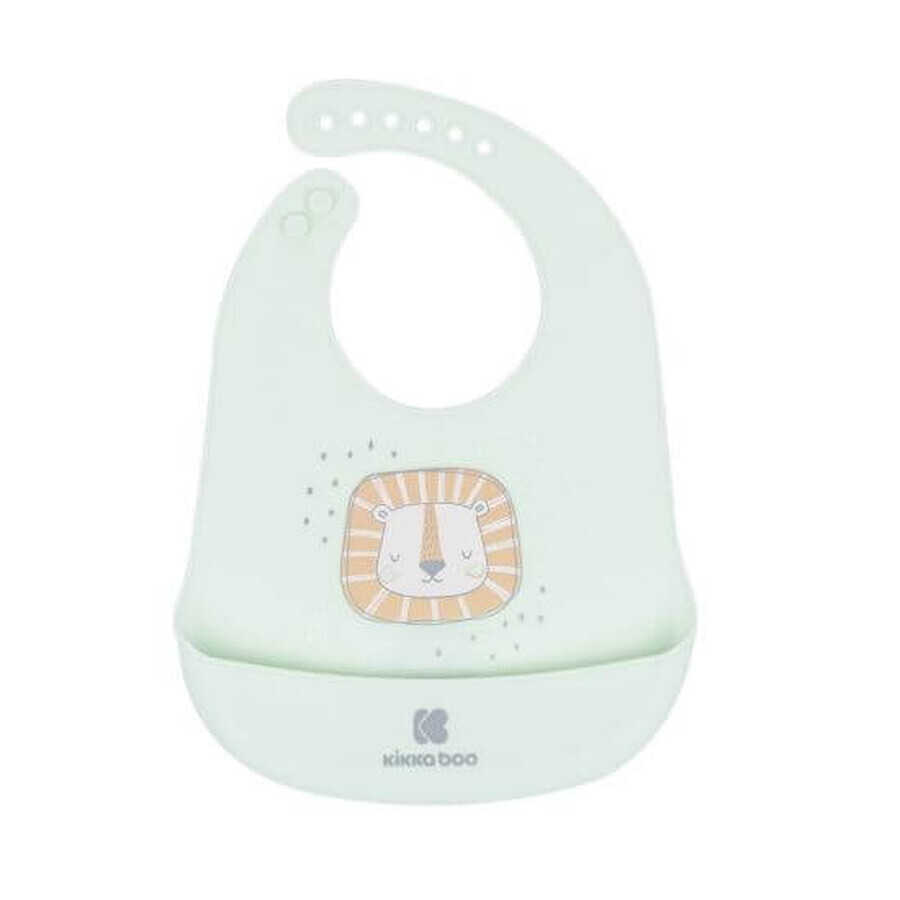 Buy Soft silicone bib with pocket, Mint, Kikka Boo Soft silicone bib with pocket, Mint, Kikka Boo
