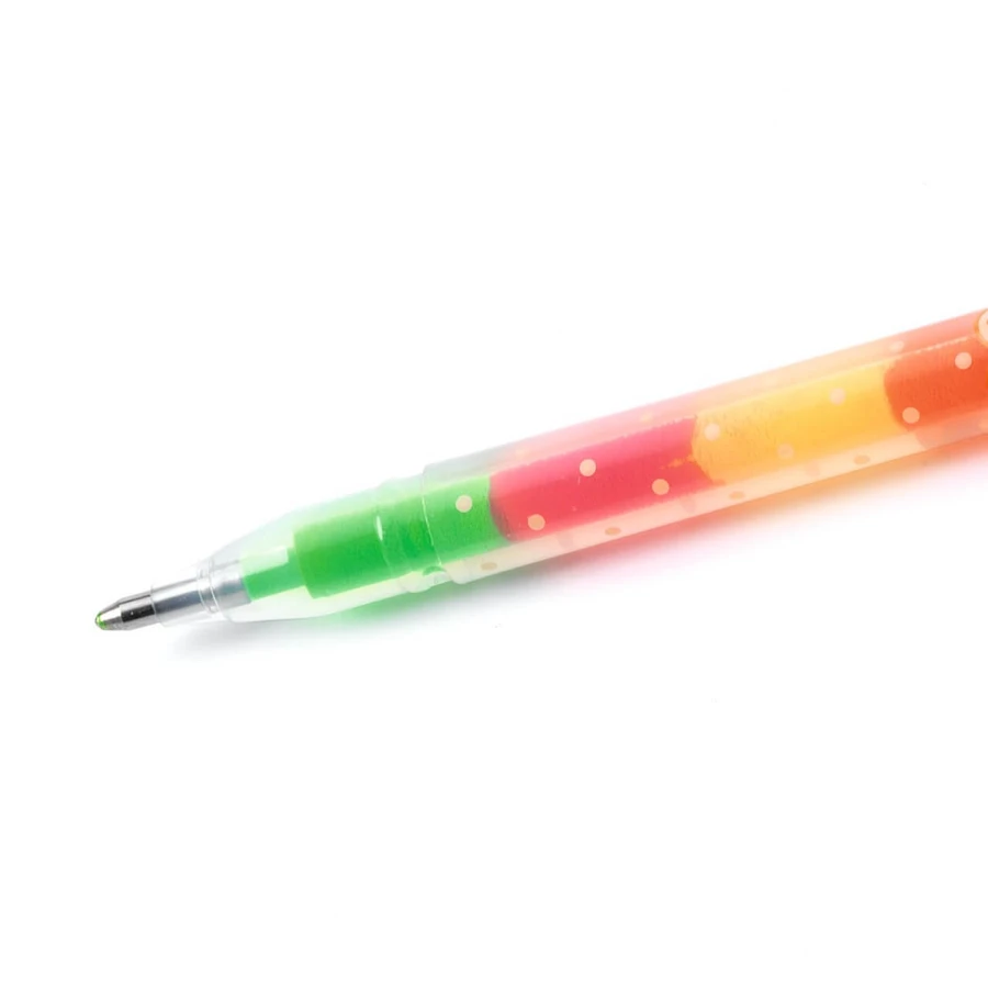 Juego de 6 bolígrafos de gel, Djeco