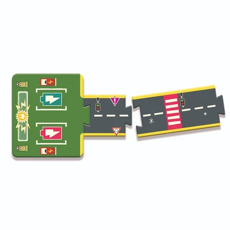 Puzzle Giant racing circuit, Djeco