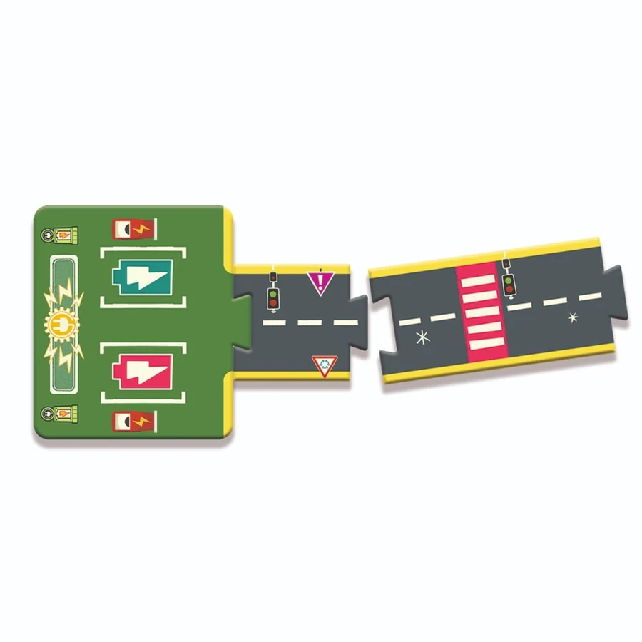 Puzzle Giant racing circuit, Djeco