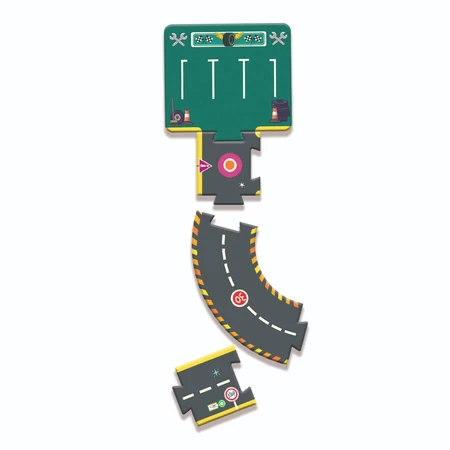 Puzzle Giant racing circuit, Djeco