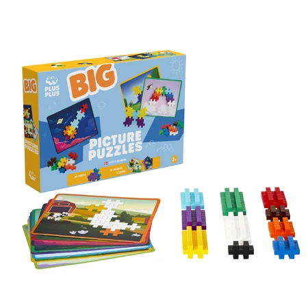 Puzzle Plus-Plus, 60 große Teile, Bilder
