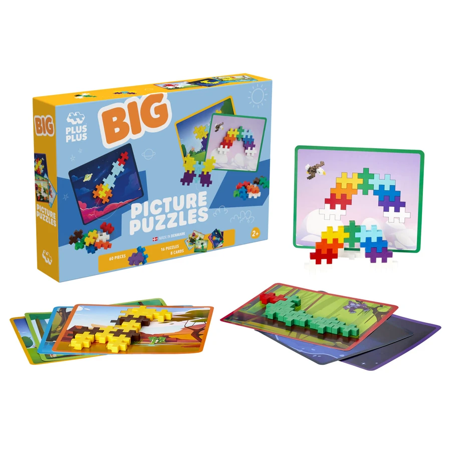 Puzzle Plus-Plus, 60 große Teile, Bilder