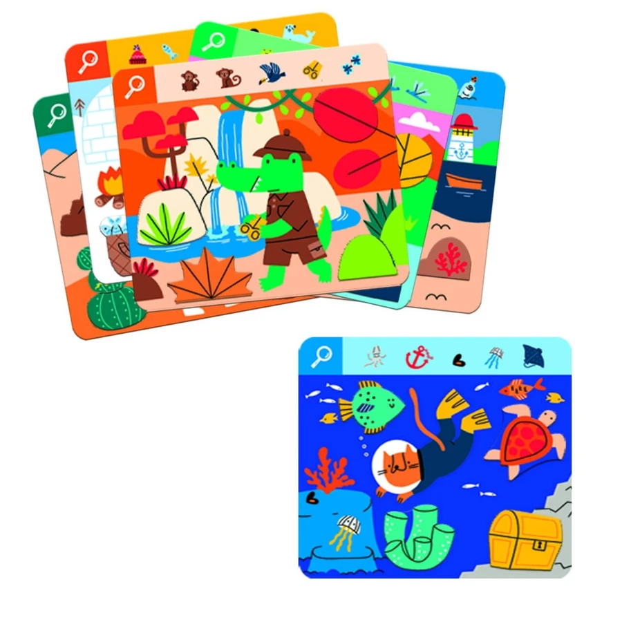 Spiel Eduludo Obs Explore, Djeco