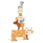 Houten puzzel schattige dieren, Djeco