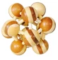 Logic game IQ Puzzle 3D Atom Atom two colors, Fridolin