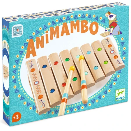 Instrument de musique Xylophone en bois, Djeco