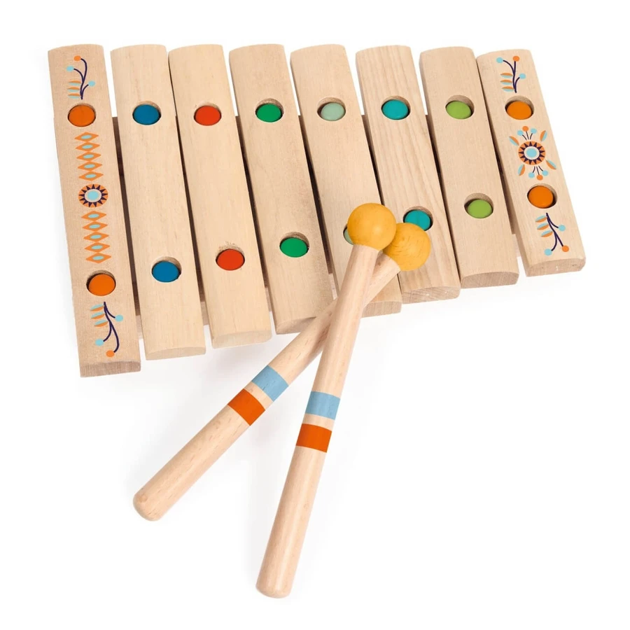 Instrument de musique Xylophone en bois, Djeco