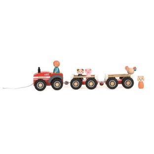 Tractor with trailer and figurines, Egmont toys