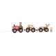 Tractor with trailer and figurines, Egmont toys