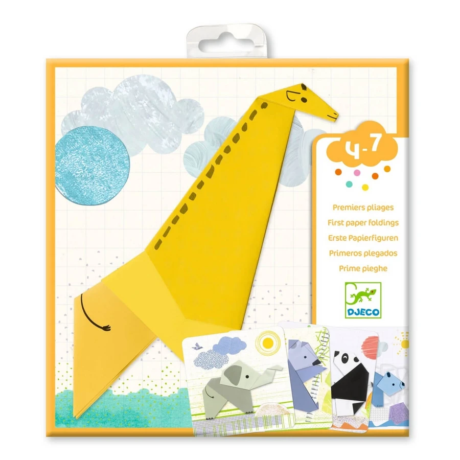 Kreatives Origami-Spiel Happy Jungle, Djeco