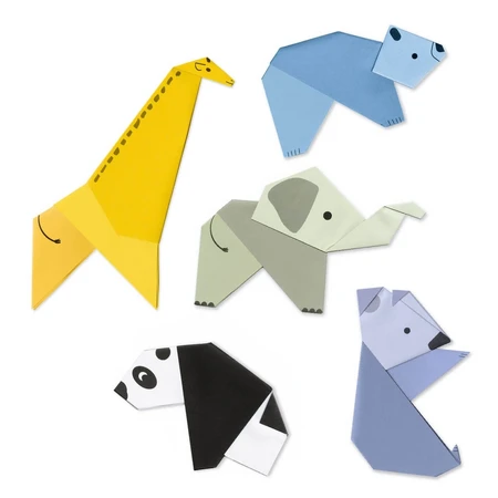 Kreatives Origami-Spiel Happy Jungle, Djeco