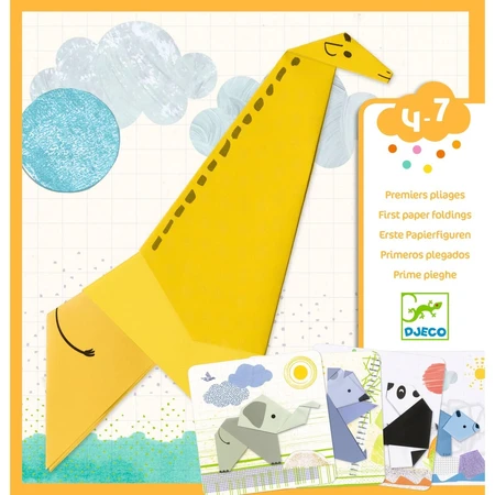 Kreatives Origami-Spiel Happy Jungle, Djeco