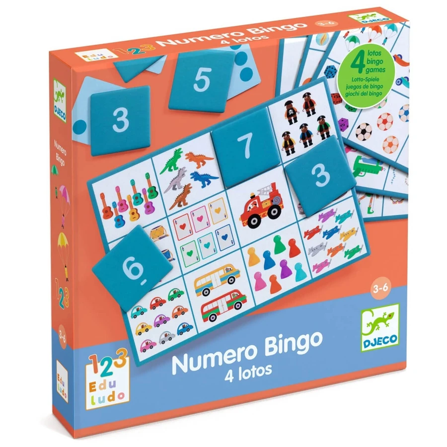 Educational game Bingo, Djeco