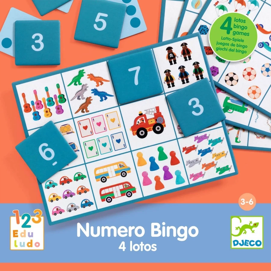 Educational game Bingo, Djeco