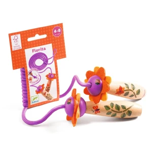 Cuerda de saltar ajustable Florita, Djeco
