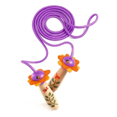 Cuerda de saltar ajustable Florita, Djeco