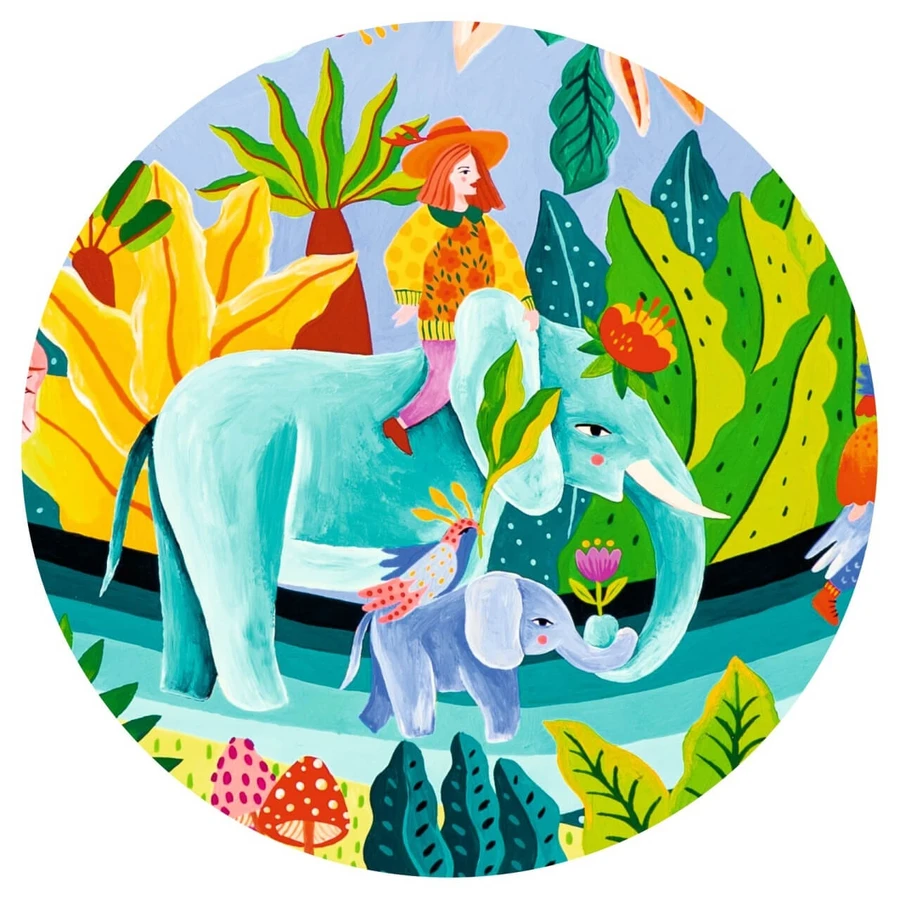 Puzzle gallery La fiesta, Djeco