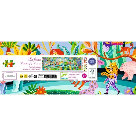 Puzzle gallery La fiesta, Djeco