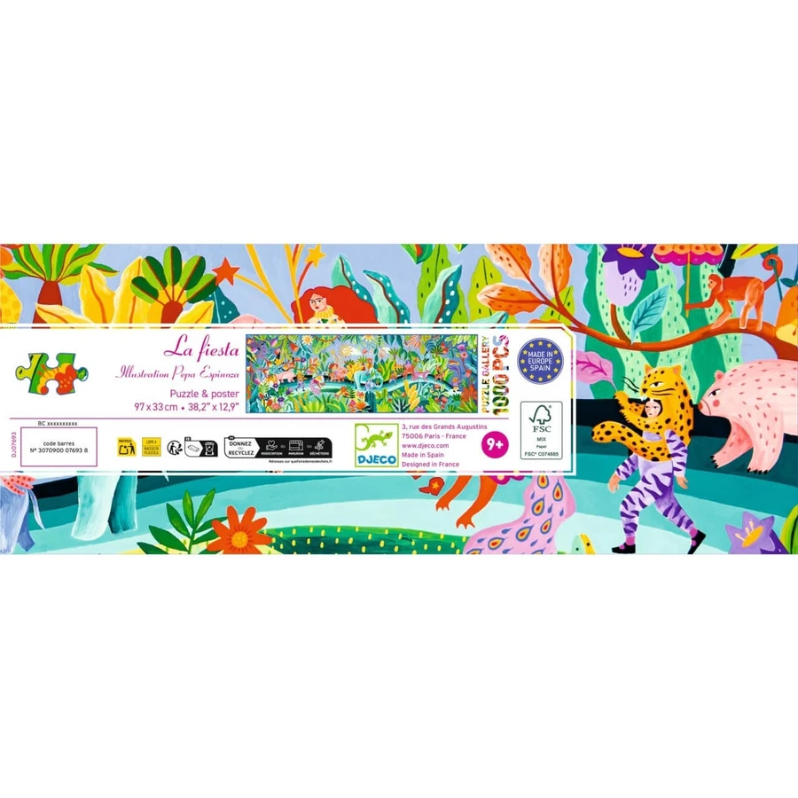 Puzzle gallery La fiesta, Djeco