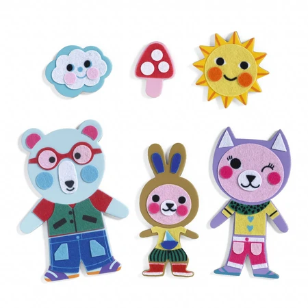 Creative DIY game Funky Funky Family, Djeco