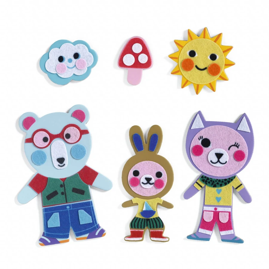 Creative DIY game Funky Funky Family, Djeco