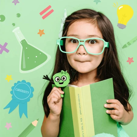 Pippa Light Sensory Set - Glo Pal, green