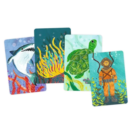 Juego de cartas Bazarqutik, Djeco