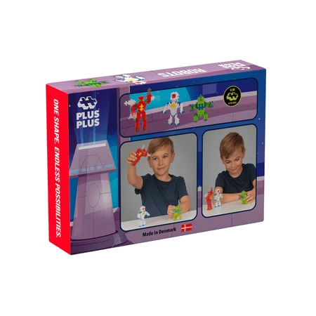 Bouwpakket Plus-Plus, 170 stukjes, Robots