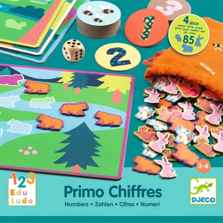 Educational game Eduludo first figures, Djeco