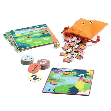 Educational game Eduludo first figures, Djeco