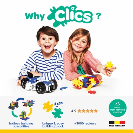 15 in 1 Construction Clics Set