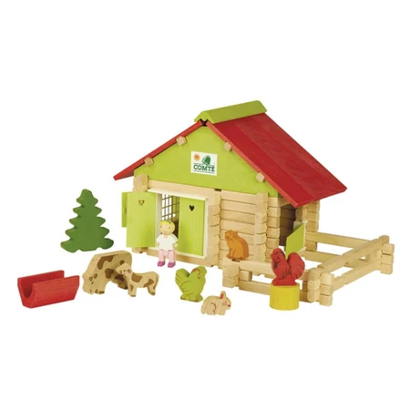 House to build, Animal farm, 100 pieces